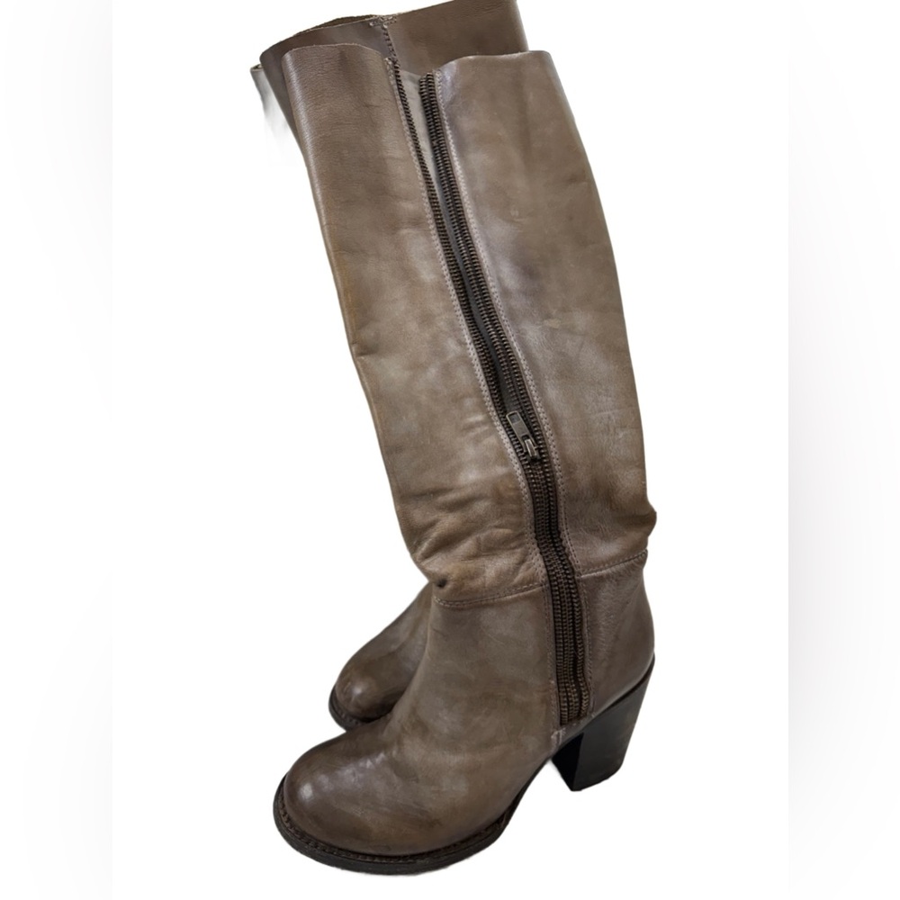Freebird by Steven Leather Knee-High Boots – Distressed Brown – Size 8 - Picture 4 of 8